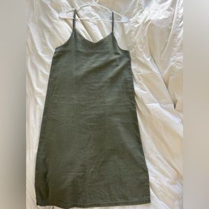 Korean Linen Jumper dress